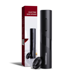 Plastic Black Automatic Electric Wine Opener
