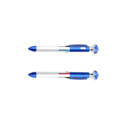 4 Colors Refills Pen With LED Diamond