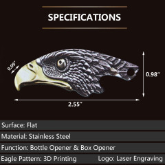 Eagle Necklace Bottle Opener Box Opener