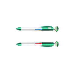 4 Colors Refills Pen With LED Diamond