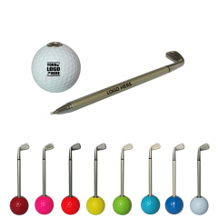 Black Ink Golf Desk Ballpoint Pen