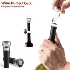 Vacuum Pump Cork Wine Bottle Stopper