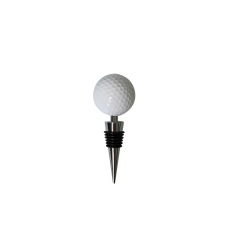 Golf Ball Shaped Wine Cork Bottle Stopper
