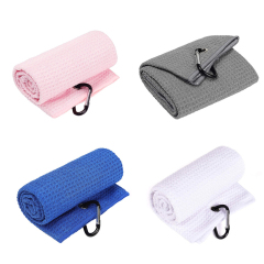Golf Sport Towel With Carabiner