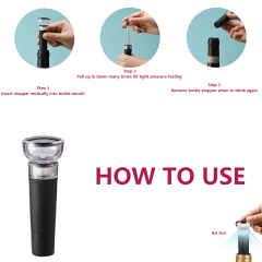 Vacuum Pump Cork Wine Bottle Stopper