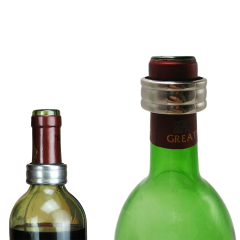 Dual Ring Shaped Wine Drip Stopper Collar Ring