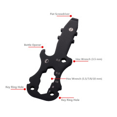 Guitar Wrench Screwdrivers With Key Chain