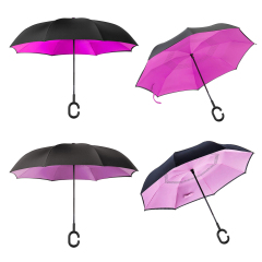 Reversed Inverted Umbrella w/C handle