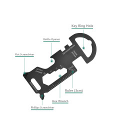 Key Chain Wrench Ruler Bottle Opener