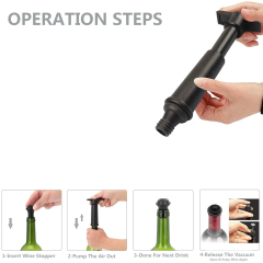 Vacuum Pump Wine Bottle Stopper