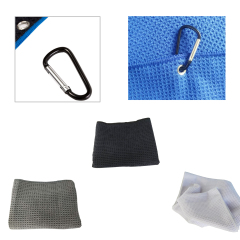 Golf Sport Towel With Carabiner