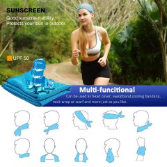 Portable Cooling Towel for Sports and Outdoor Activities
