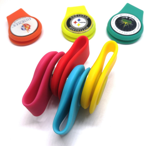 Magnetic Golf Ball Marker with Hat Clip