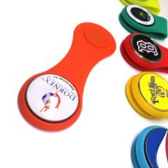 Magnetic Golf Ball Marker with Hat Clip
