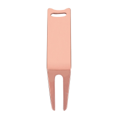 Golf Divot Repair Tool with Metal Bending Feature