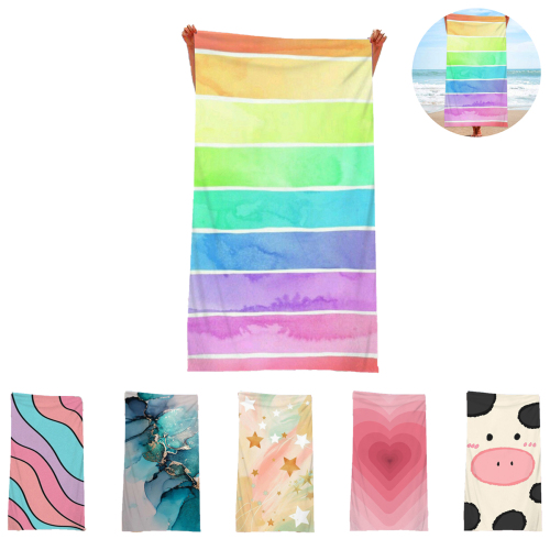 Ultra-Soft Microfiber Beach Towel