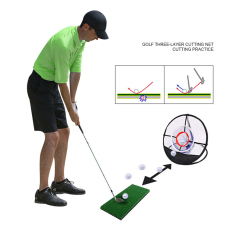 Golf Chipping Practice Net with Three Targets