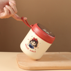 Insulated Stainless Steel Travel Mug for Breakfast