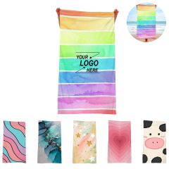 Ultra-Soft Microfiber Beach Towel