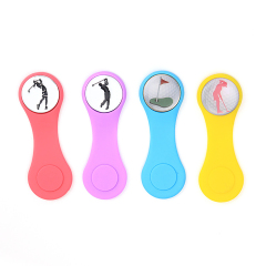 Magnetic Golf Ball Marker with Hat Clip