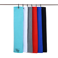 Premium Microfiber Golf Towel with Carabiner Clip