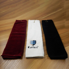 Golf Cotton Towel for Sports and Gym