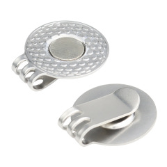 Golf Hat Clip with Magnetic Ball Marker