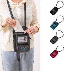 RFID Blocking Travel Neck Wallet
