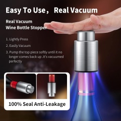 Wine Saver Vacuum Stopper