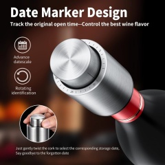 Wine Saver Vacuum Stopper