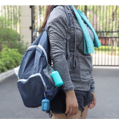 Cooling Towel With Silicone Storage Bag