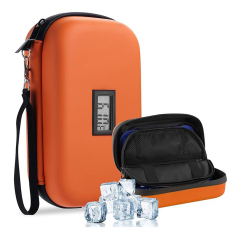 Travel Medication Cooler with Built-in Thermometer