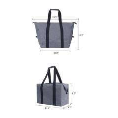 Eco-Friendly Reusable Insulated Shopping Tote