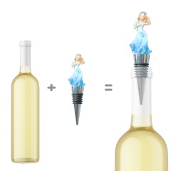 4 Pieces Princess Wine Stopper Cork