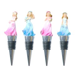 4 Pieces Princess Wine Stopper Cork