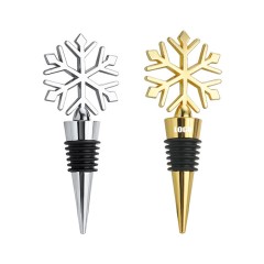 Jumbo Snowflake Wine Cork Bottle Stopper