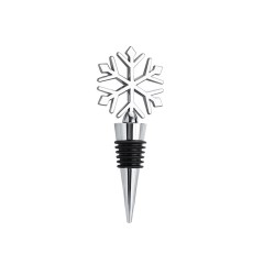 Jumbo Snowflake Wine Cork Bottle Stopper