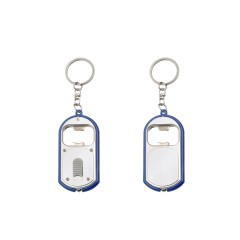 Bottle Opener With Flashlight Keychain