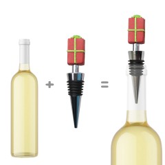 Gift Box Wine Cork Bottle Stopper