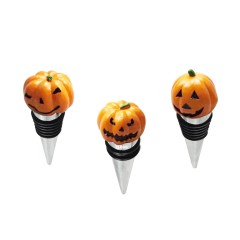 Pumpkin Shaped Wine Cork Bottle Stopper