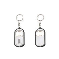 Bottle Opener With Flashlight Keychain