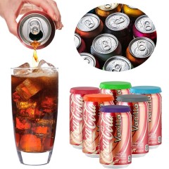 Multi Tin Can Drinks Cap Cover
