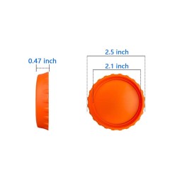 Multi Tin Can Drinks Cap Cover