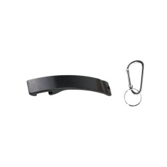 Arc Shaped Aluminum Bottle Opener Carabiner