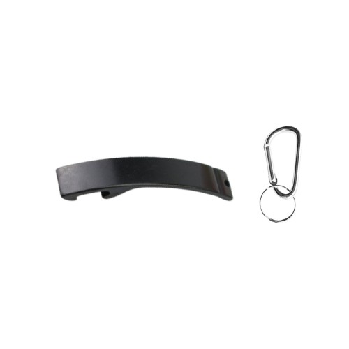 Arc Shaped Aluminum Bottle Opener Carabiner