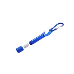 Aluminum Bottle Opener With Flashlight Carabiner
