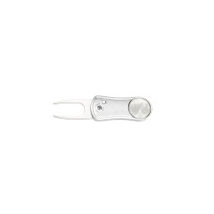 Elegant Folded Golf Divot Fork With Ball Mark