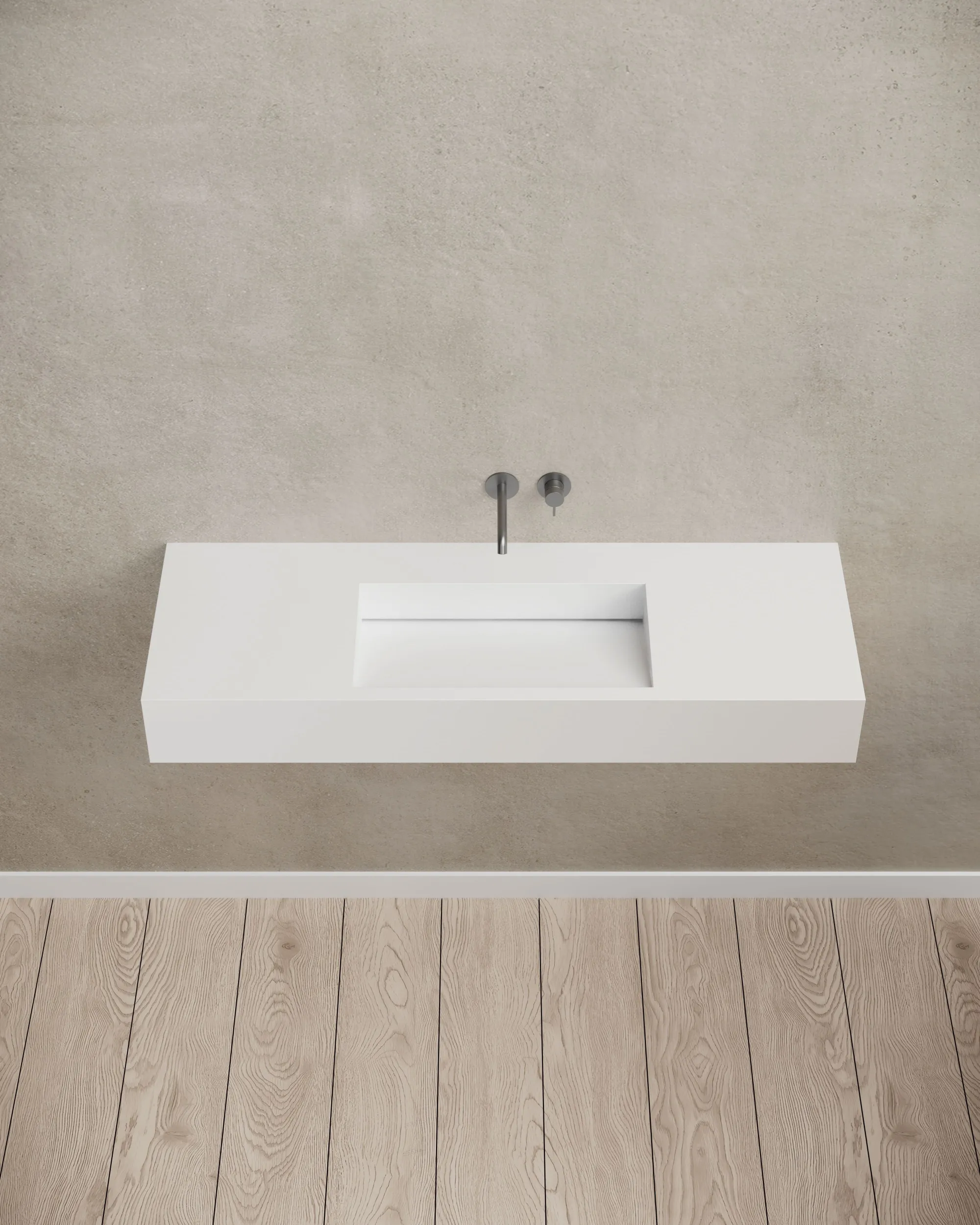 Vacuum casting process of T&W solid surface wash basins