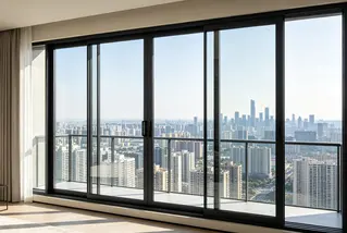 Aluminum extrusion side pressure sliding door,