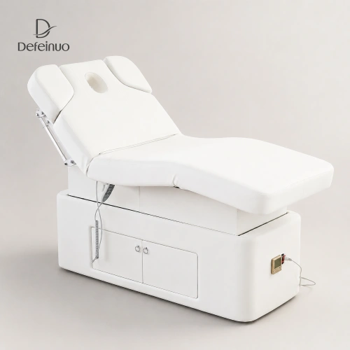 Defeinuo DN0006 four-motor electric beauty bed with adjustable height and heating